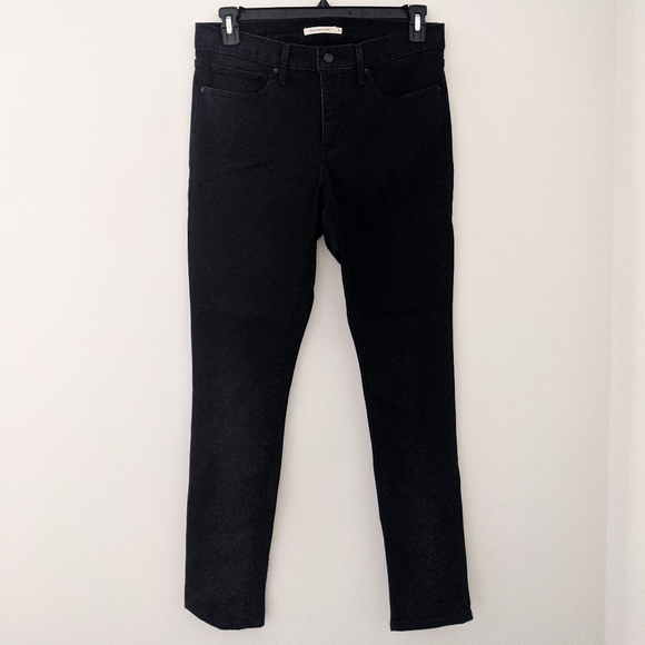 levi's 311 black jeans